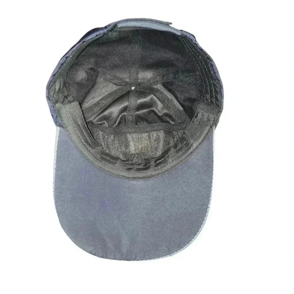 Take the Curve Runner Hat Men One Size Navy Sports Reflective Running - Picture 3 of 4